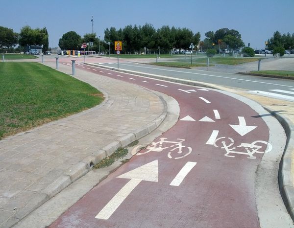 Bike Lane. Nikosia.