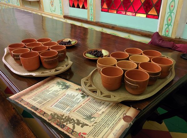 Medovukha tasting
